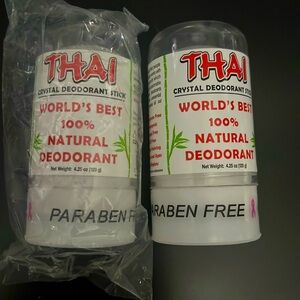 Qty 2 Thai Crystal Deodorant Tick, 💯 % Natual, New